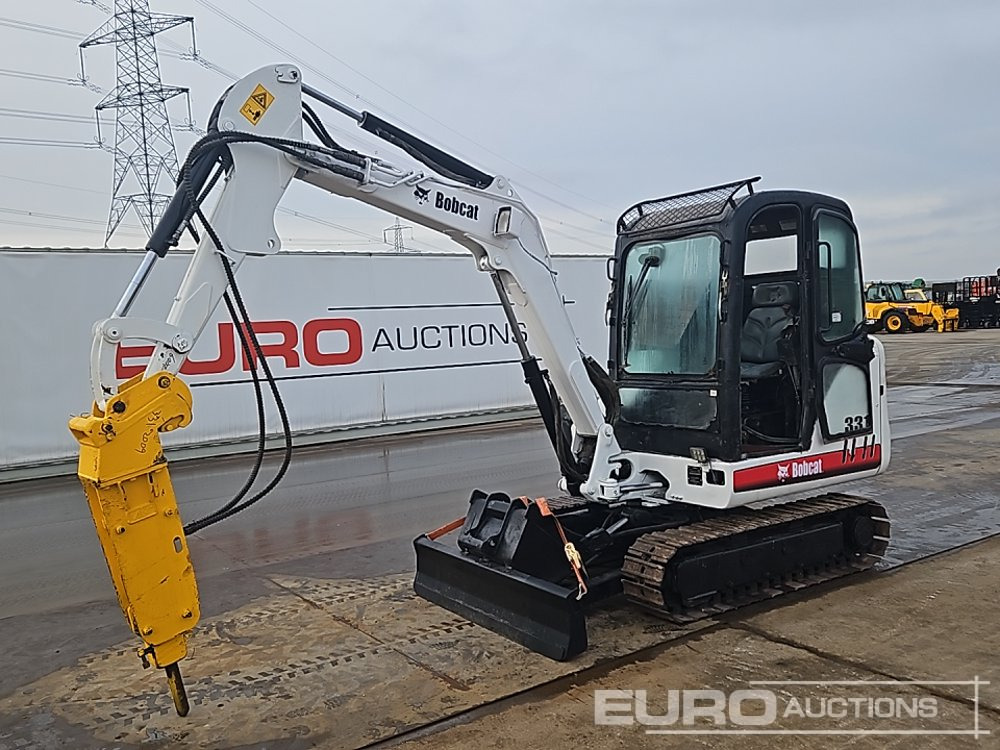 Bobcat 331G - Miniexcavadora: foto 1 Bobcat 331G - Miniexcavadora: foto 1