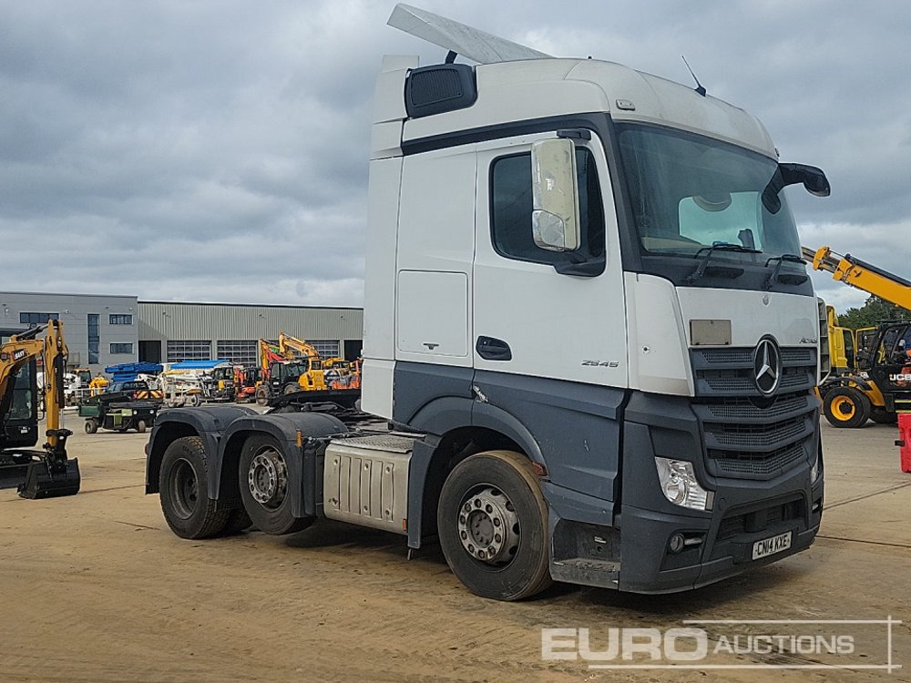 Cabeza tractora 2014 Mercedes Actros 2545: foto 7