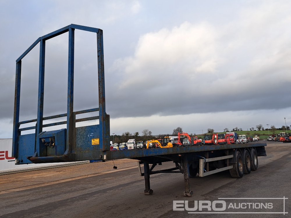 Dennison 45' Tri Axle Flat Trailer - Semirremolque plataforma/ Caja abierta: foto 1 Dennison 45' Tri Axle Flat Trailer - Semirremolque plataforma/ Caja abierta: foto 1