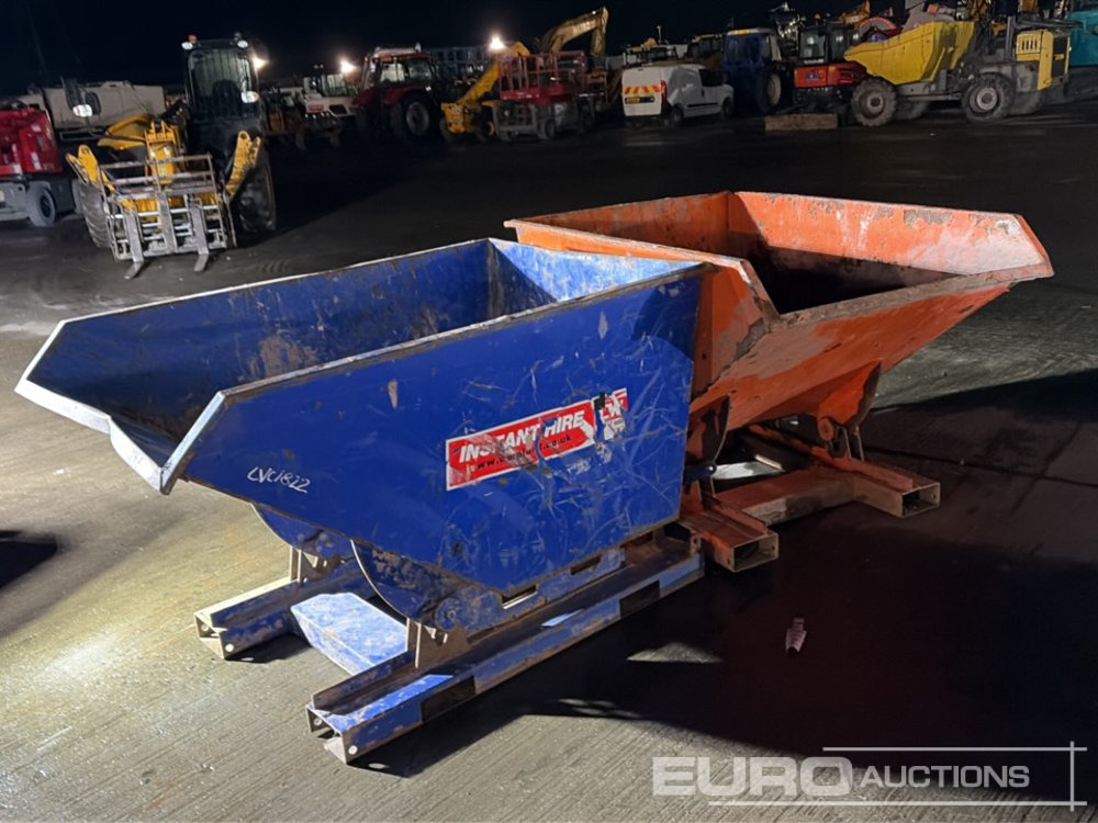 Eichinger Tipping Skip to suit Forklift (2 of) - Contenedor basculante: foto 1 Eichinger Tipping Skip to suit Forklift (2 of) - Contenedor basculante: foto 1