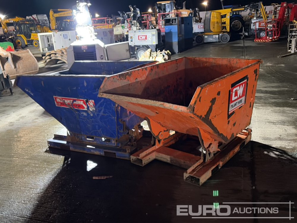 Eichinger Tipping Skip to suit Forklift (2 of) - Contenedor basculante: foto 2 Eichinger Tipping Skip to suit Forklift (2 of) - Contenedor basculante: foto 2