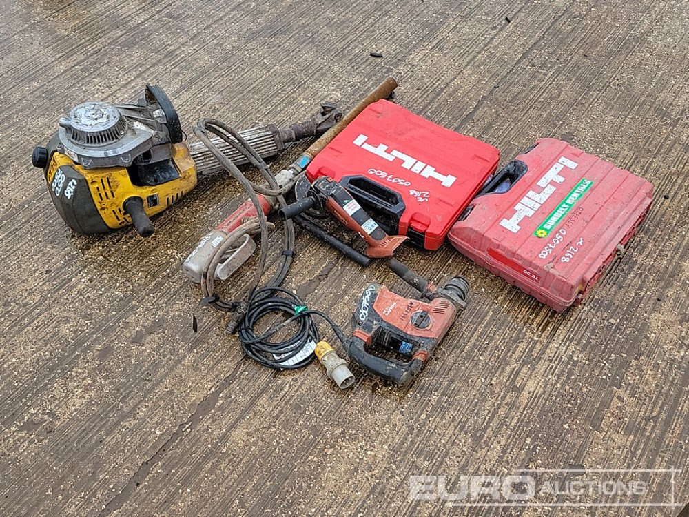 Hilti Hammer Drill (2 of), Hilti Battery Impact Gun, Hilti Battery Grinder, Hycon Hydraulic Core Drill, Wacker Neuson Hand Held Breaker - Equipo de construcción: foto 5 Hilti Hammer Drill (2 of), Hilti Battery Impact Gun, Hilti Battery Grinder, Hycon Hydraulic Core Drill, Wacker Neuson Hand Held Breaker - Equipo de construcción: foto 5