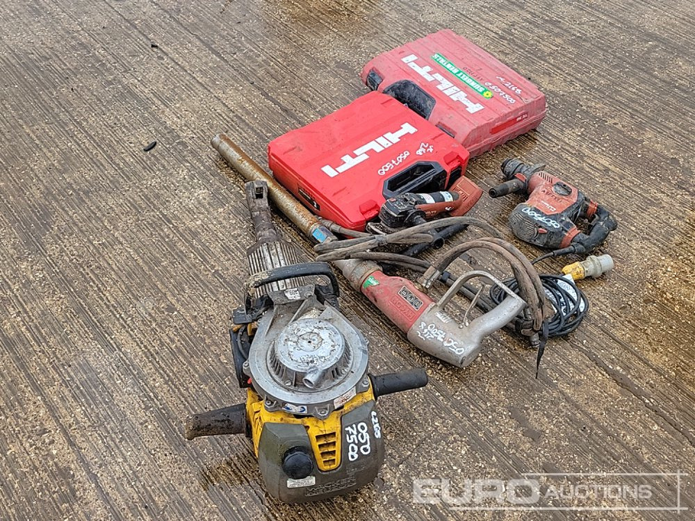 Hilti Hammer Drill (2 of), Hilti Battery Impact Gun, Hilti Battery Grinder, Hycon Hydraulic Core Drill, Wacker Neuson Hand Held Breaker - Equipo de construcción: foto 3 Hilti Hammer Drill (2 of), Hilti Battery Impact Gun, Hilti Battery Grinder, Hycon Hydraulic Core Drill, Wacker Neuson Hand Held Breaker - Equipo de construcción: foto 3