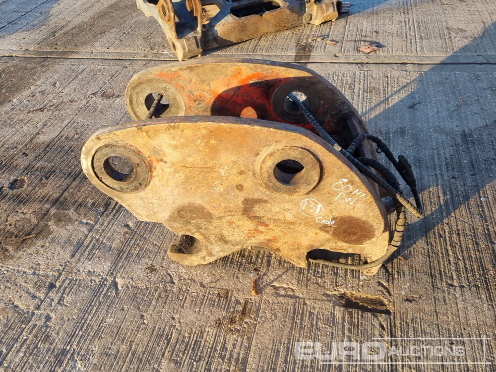 Hydraulic Quick Hitch 80mm Pin to suit 20 Ton Excavator - Acoplamiento rápido: foto 2 Hydraulic Quick Hitch 80mm Pin to suit 20 Ton Excavator - Acoplamiento rápido: foto 2