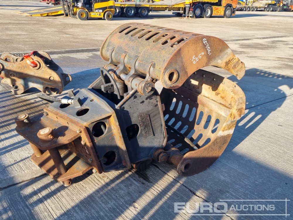 ACDE Hydraulic Rotating Selector Grab 65mm Pin to suit 13 Ton Excavator - Implemento para Excavadora: foto 1 ACDE Hydraulic Rotating Selector Grab 65mm Pin to suit 13 Ton Excavator - Implemento para Excavadora: foto 1