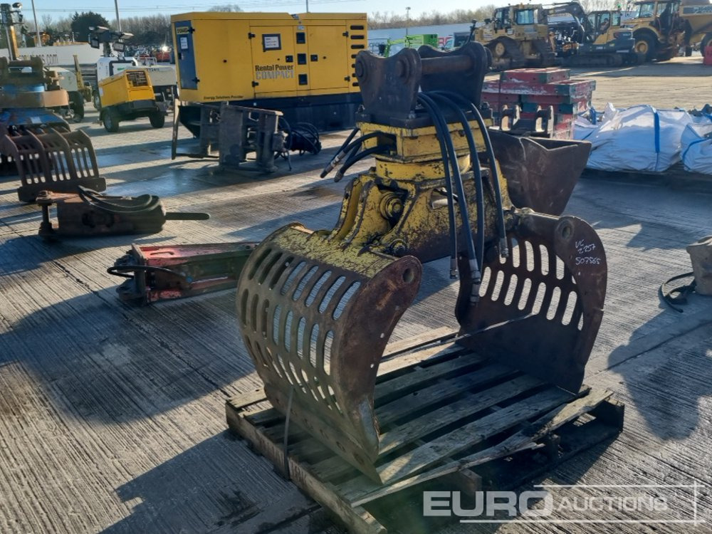 Hydraulic Rotating Selector Grab 50mm Pin to suit 6-8 Ton Excavator - Implemento para Excavadora: foto 5 Hydraulic Rotating Selector Grab 50mm Pin to suit 6-8 Ton Excavator - Implemento para Excavadora: foto 5