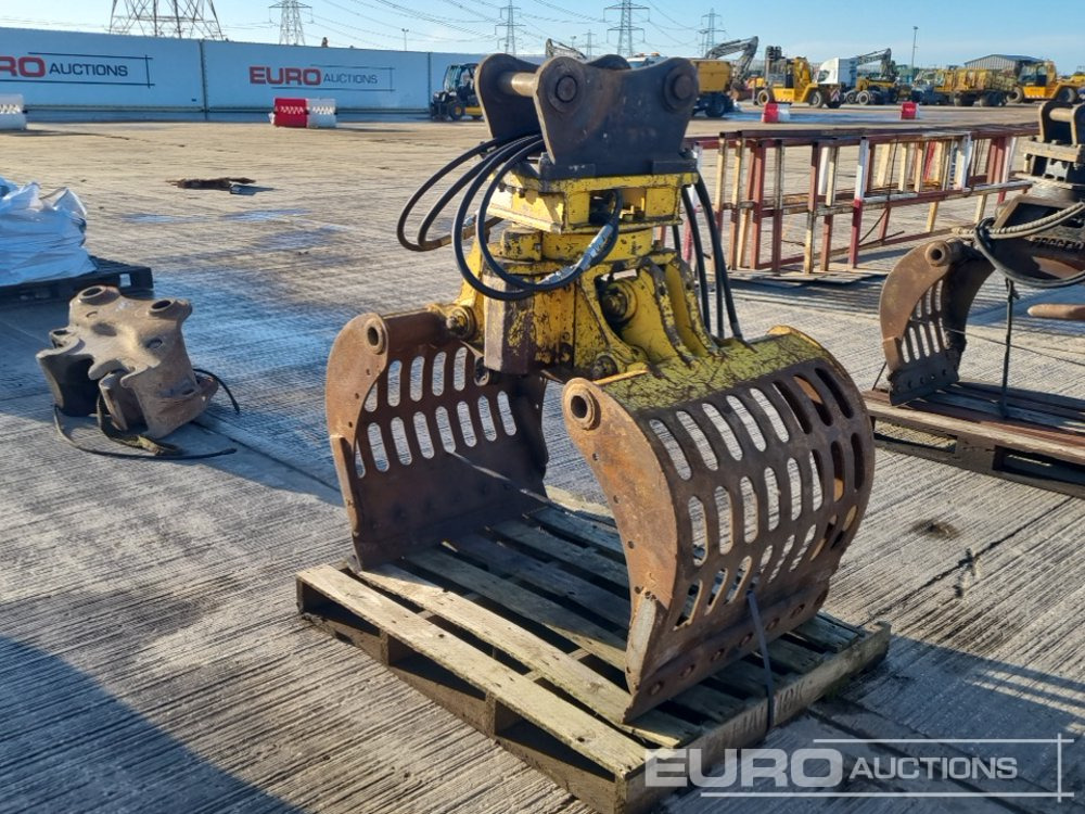 Hydraulic Rotating Selector Grab 50mm Pin to suit 6-8 Ton Excavator - Implemento para Excavadora: foto 3 Hydraulic Rotating Selector Grab 50mm Pin to suit 6-8 Ton Excavator - Implemento para Excavadora: foto 3