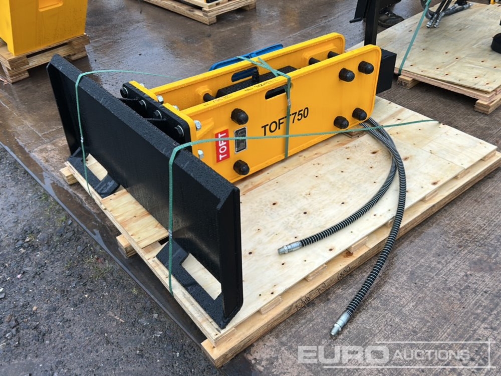 Unused 2025 TOFT TOFT680 Hydraulic Breaker to suit Skidsteer Loader - Implemento para Excavadora: foto 3 Unused 2025 TOFT TOFT680 Hydraulic Breaker to suit Skidsteer Loader - Implemento para Excavadora: foto 3