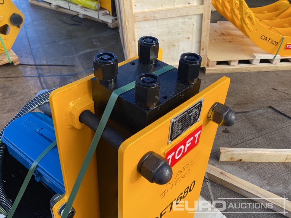 Unused 2025 TOFT TOFT680 Hydraulic Post Driver to suit Skidsteer Loader - Implemento para Excavadora: foto 5 Unused 2025 TOFT TOFT680 Hydraulic Post Driver to suit Skidsteer Loader - Implemento para Excavadora: foto 5