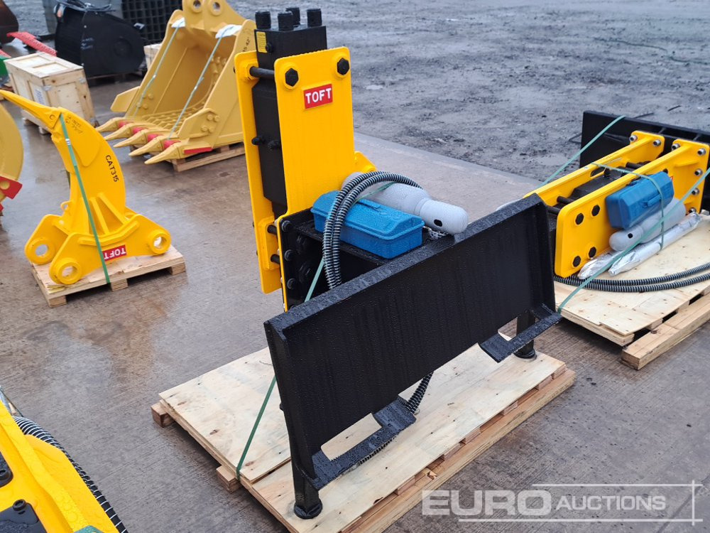 Unused 2025 TOFT TOFT750 Hydraulic Post Driver to suit Skidsteer Loader - Implemento para Excavadora: foto 5 Unused 2025 TOFT TOFT750 Hydraulic Post Driver to suit Skidsteer Loader - Implemento para Excavadora: foto 5