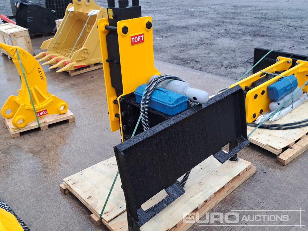 Unused 2025 TOFT TOFT750 Hydraulic Post Driver to suit Skidsteer Loader - Implemento para Excavadora: foto 4 Unused 2025 TOFT TOFT750 Hydraulic Post Driver to suit Skidsteer Loader - Implemento para Excavadora: foto 4