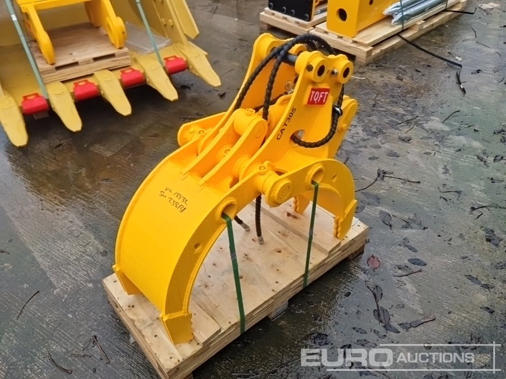 Unused 2025 Toft ASC30 Hydraulic Grapple 30mm Pin to suit Mini Excavator - Implemento para Excavadora: foto 1 Unused 2025 Toft ASC30 Hydraulic Grapple 30mm Pin to suit Mini Excavator - Implemento para Excavadora: foto 1