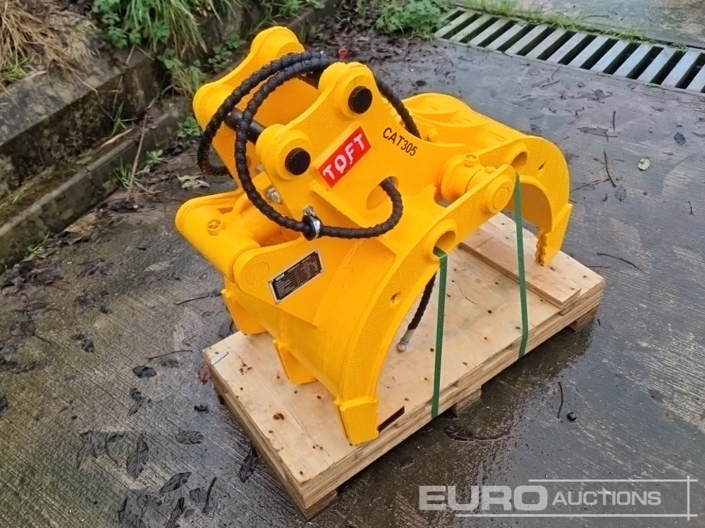 Unused 2025 Toft ASC30 Hydraulic Grapple 30mm Pin to suit Mini Excavator - Implemento para Excavadora: foto 3 Unused 2025 Toft ASC30 Hydraulic Grapple 30mm Pin to suit Mini Excavator - Implemento para Excavadora: foto 3
