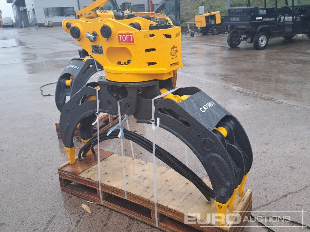 Unused 2025 Toft TOFT04G Hydraulic Rotating Grapple 45mm Pin to suit 4-6 Ton Excavator - Implemento para Excavadora: foto 1 Unused 2025 Toft TOFT04G Hydraulic Rotating Grapple 45mm Pin to suit 4-6 Ton Excavator - Implemento para Excavadora: foto 1