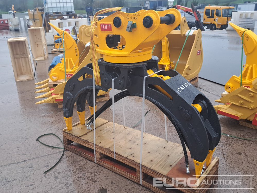 Unused 2025 Toft TOFT04G Hydraulic Rotating Grapple 45mm Pin to suit 4-6 Ton Excavator - Implemento para Excavadora: foto 4 Unused 2025 Toft TOFT04G Hydraulic Rotating Grapple 45mm Pin to suit 4-6 Ton Excavator - Implemento para Excavadora: foto 4