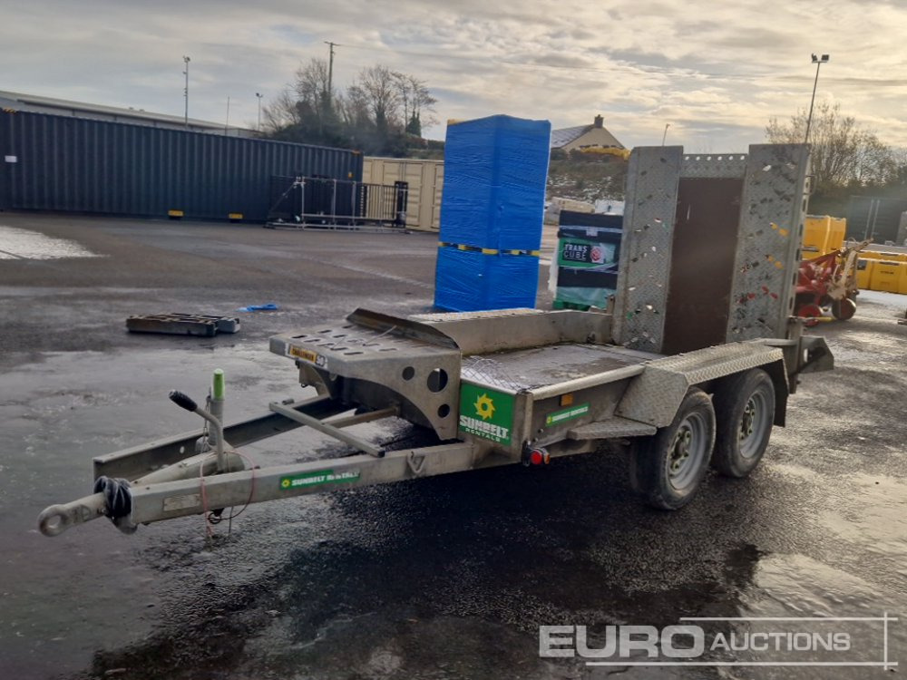 Indespension 2700Kg Twin Axle Plant Trailer, Ramp - Remolque porta maquinaria: foto 1 Indespension 2700Kg Twin Axle Plant Trailer, Ramp - Remolque porta maquinaria: foto 1