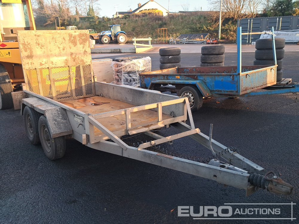 Indespension 8' x 5' Twin Axle Plant Trailer, Ramp - Remolque porta maquinaria: foto 4 Indespension 8' x 5' Twin Axle Plant Trailer, Ramp - Remolque porta maquinaria: foto 4