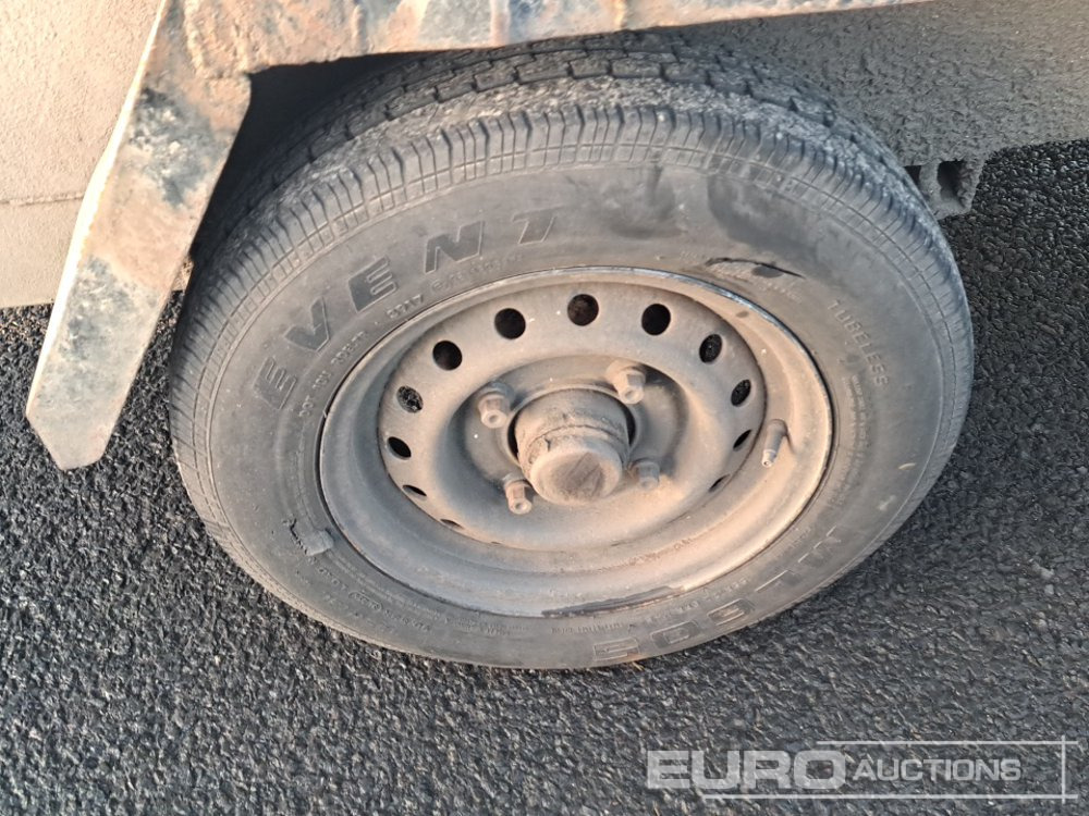 Indespension 8' x 5' Twin Axle Plant Trailer, Ramp - Remolque porta maquinaria: foto 5 Indespension 8' x 5' Twin Axle Plant Trailer, Ramp - Remolque porta maquinaria: foto 5