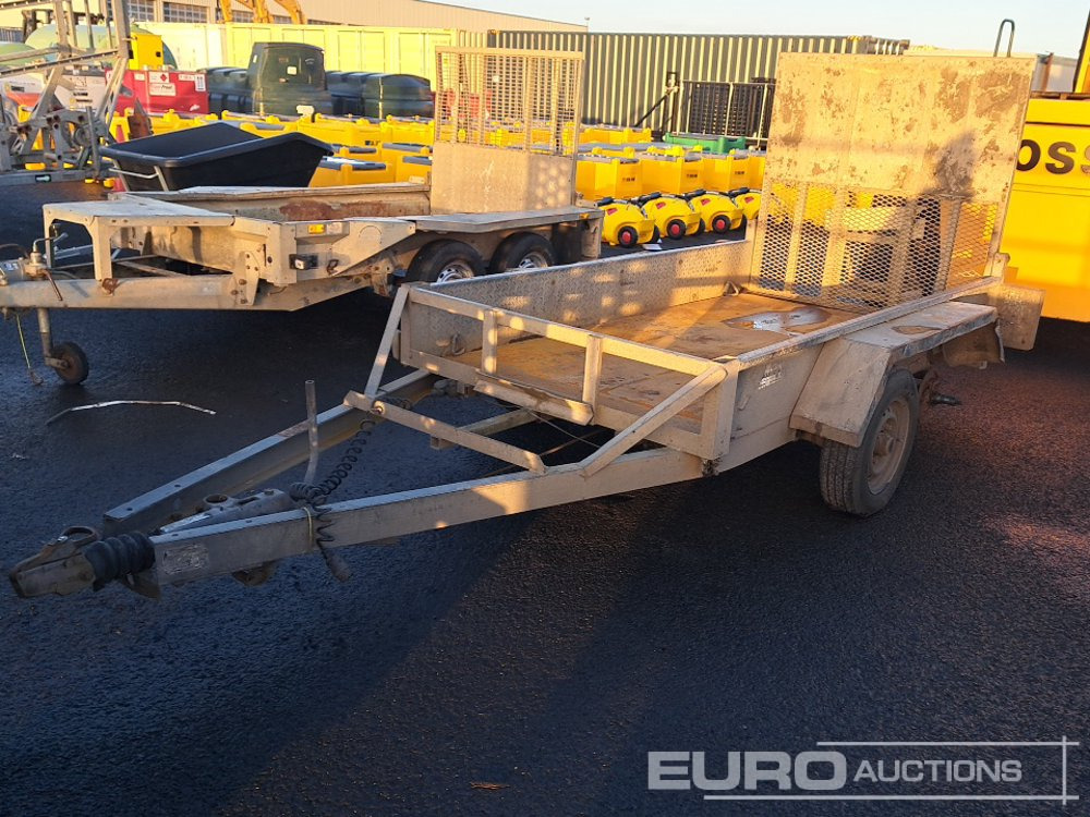 Indespension 8' x 5' Twin Axle Plant Trailer, Ramp - Remolque porta maquinaria: foto 1 Indespension 8' x 5' Twin Axle Plant Trailer, Ramp - Remolque porta maquinaria: foto 1