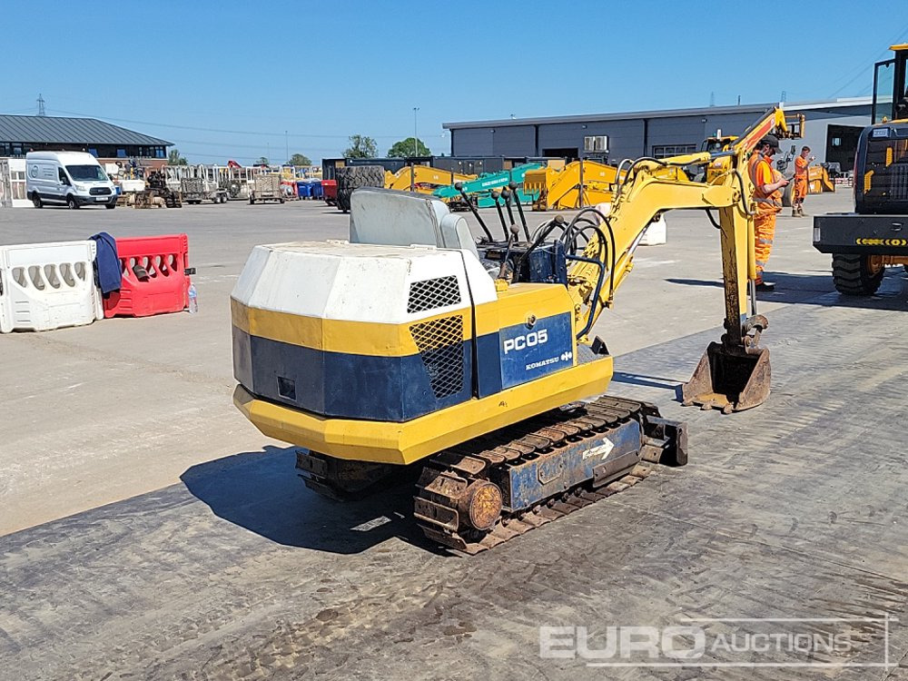 Komatsu PC05-5 - Miniexcavadora: foto 5 Komatsu PC05-5 - Miniexcavadora: foto 5