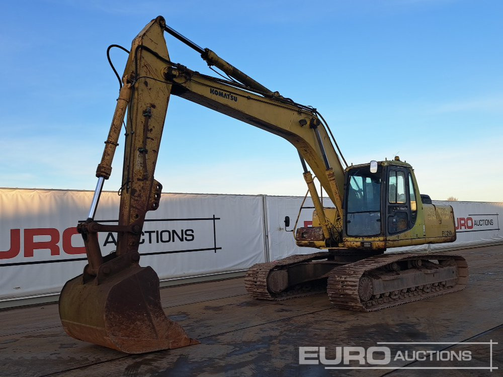 Komatsu PC210LC - Excavadora de cadenas: foto 1 Komatsu PC210LC - Excavadora de cadenas: foto 1