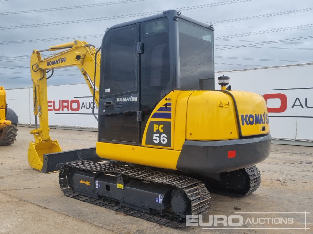 Komatsu PC56-7 - Miniexcavadora: foto 3 Komatsu PC56-7 - Miniexcavadora: foto 3