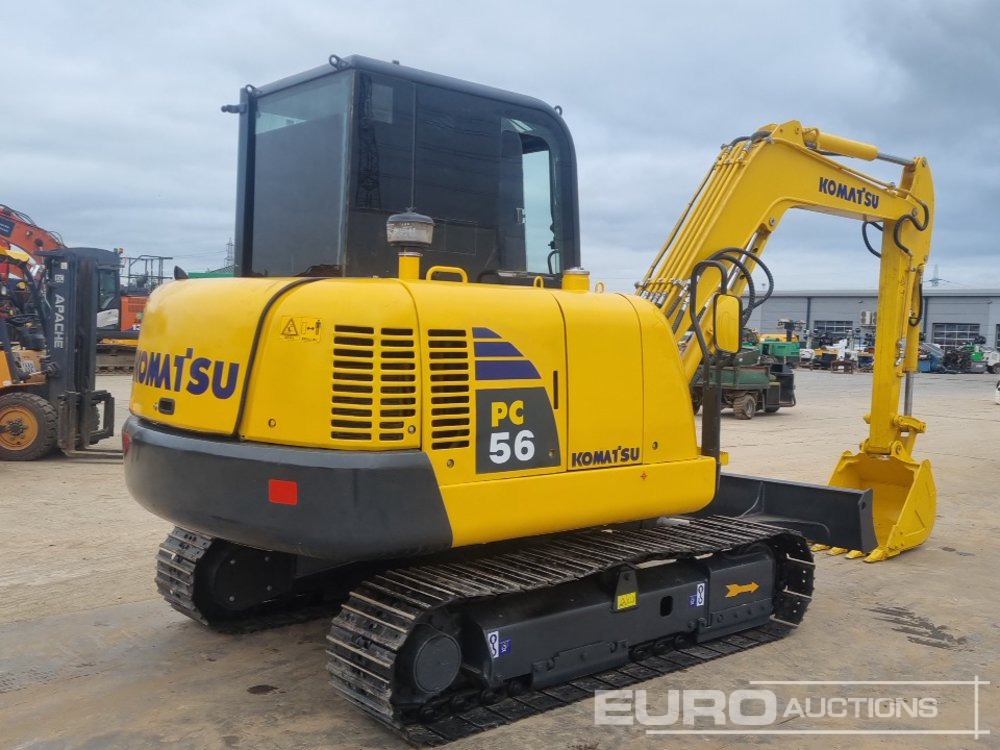 Komatsu PC56-7 - Miniexcavadora: foto 5 Komatsu PC56-7 - Miniexcavadora: foto 5