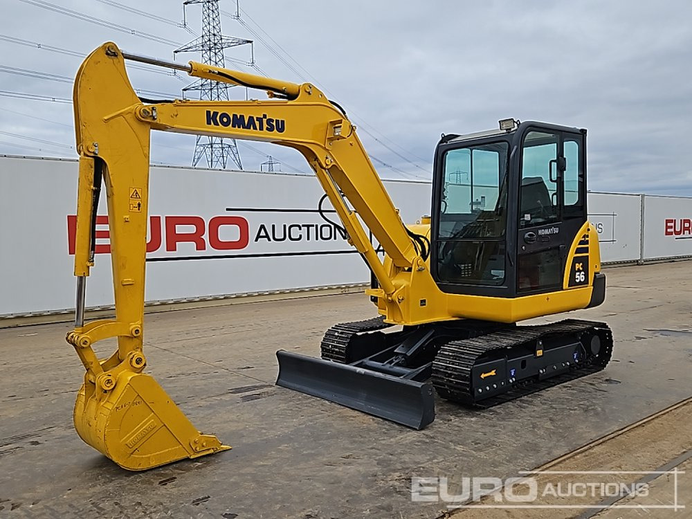 Komatsu PC56-7 - Miniexcavadora: foto 1 Komatsu PC56-7 - Miniexcavadora: foto 1