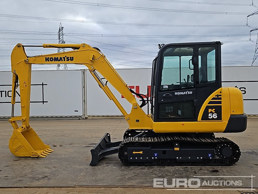 Komatsu PC56-7 - Miniexcavadora: foto 2 Komatsu PC56-7 - Miniexcavadora: foto 2