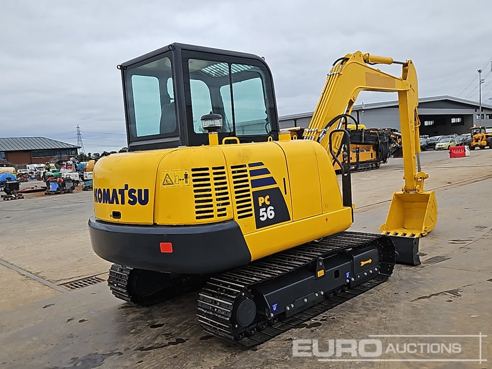 Komatsu PC56-7 - Miniexcavadora: foto 5 Komatsu PC56-7 - Miniexcavadora: foto 5