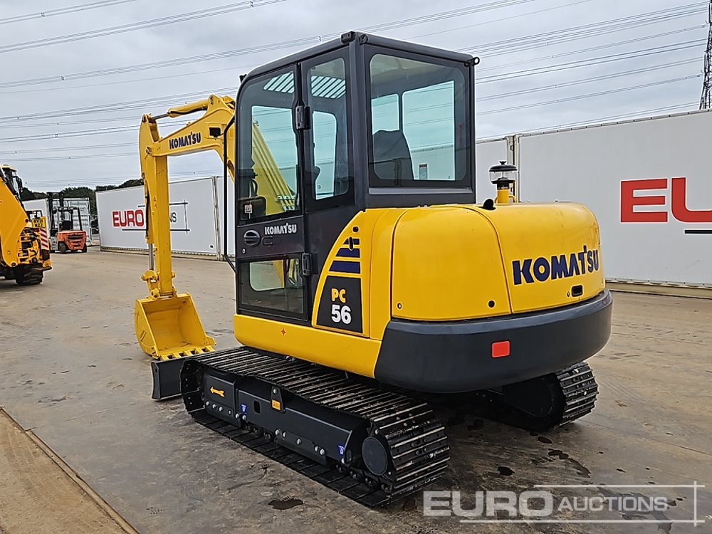 Komatsu PC56-7 - Miniexcavadora: foto 3 Komatsu PC56-7 - Miniexcavadora: foto 3