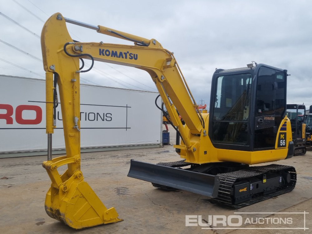 Komatsu PC56-7 - Miniexcavadora: foto 1 Komatsu PC56-7 - Miniexcavadora: foto 1