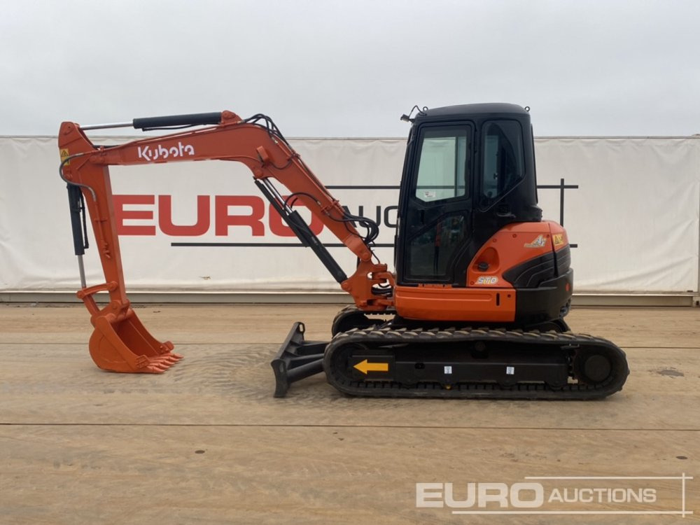 Kubota U55-4 - Miniexcavadora: foto 2 Kubota U55-4 - Miniexcavadora: foto 2