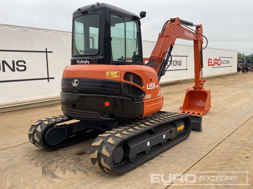 Kubota U55-4 - Miniexcavadora: foto 5 Kubota U55-4 - Miniexcavadora: foto 5