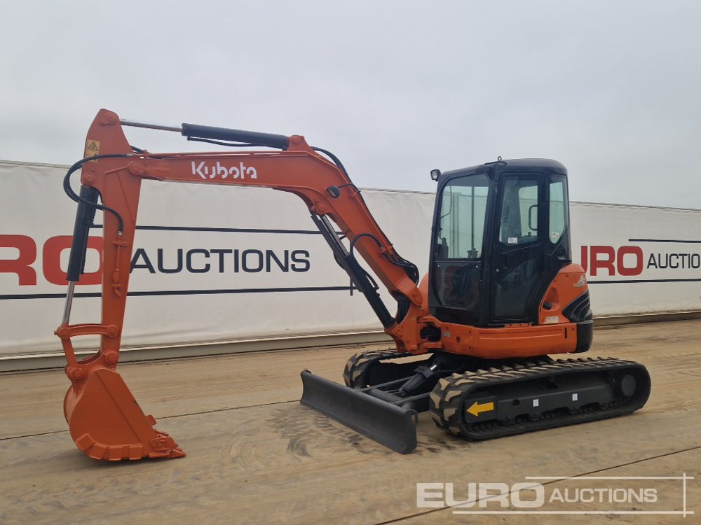 Kubota U55-4 - Miniexcavadora: foto 1 Kubota U55-4 - Miniexcavadora: foto 1