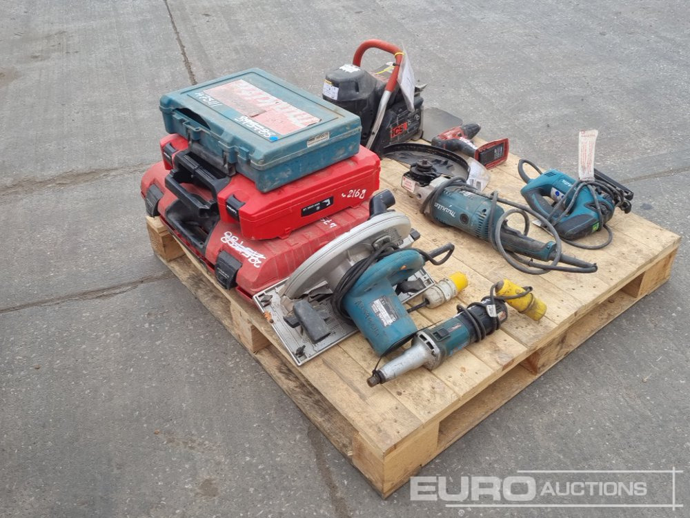 Makita 110Volt Drill, 110Volt Die Grinder, 110Volt 9" Grinder, 110Volt Rip Saw, 110Volt Jig Saw, Petrol Chainsaw Body, Hilti Battery Metal Construction Driver, Hilti 110 Volt Hammer Drill, Hilti Batte - Equipo de construcción: foto 4 Makita 110Volt Drill, 110Volt Die Grinder, 110Volt 9" Grinder, 110Volt Rip Saw, 110Volt Jig Saw, Petrol Chainsaw Body, Hilti Battery Metal Construction Driver, Hilti 110 Volt Hammer Drill, Hilti Batte - Equipo de construcción: foto 4