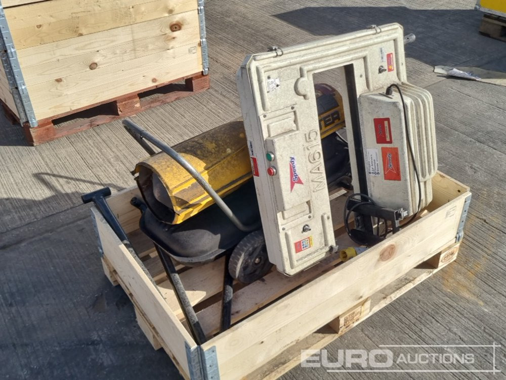 Equipo de construcción Master 100 Volt Space Heater, 110 Volt Mobile Band Saw: foto 7