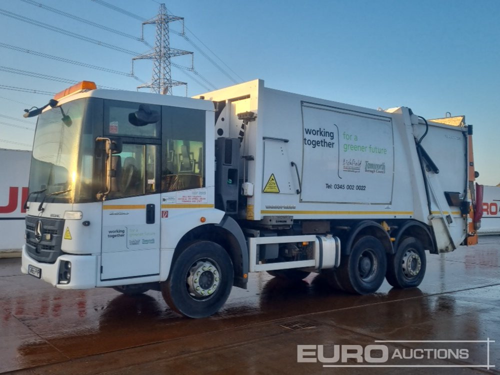 Mercedes 2630 - Camión de basura: foto 1 Mercedes 2630 - Camión de basura: foto 1