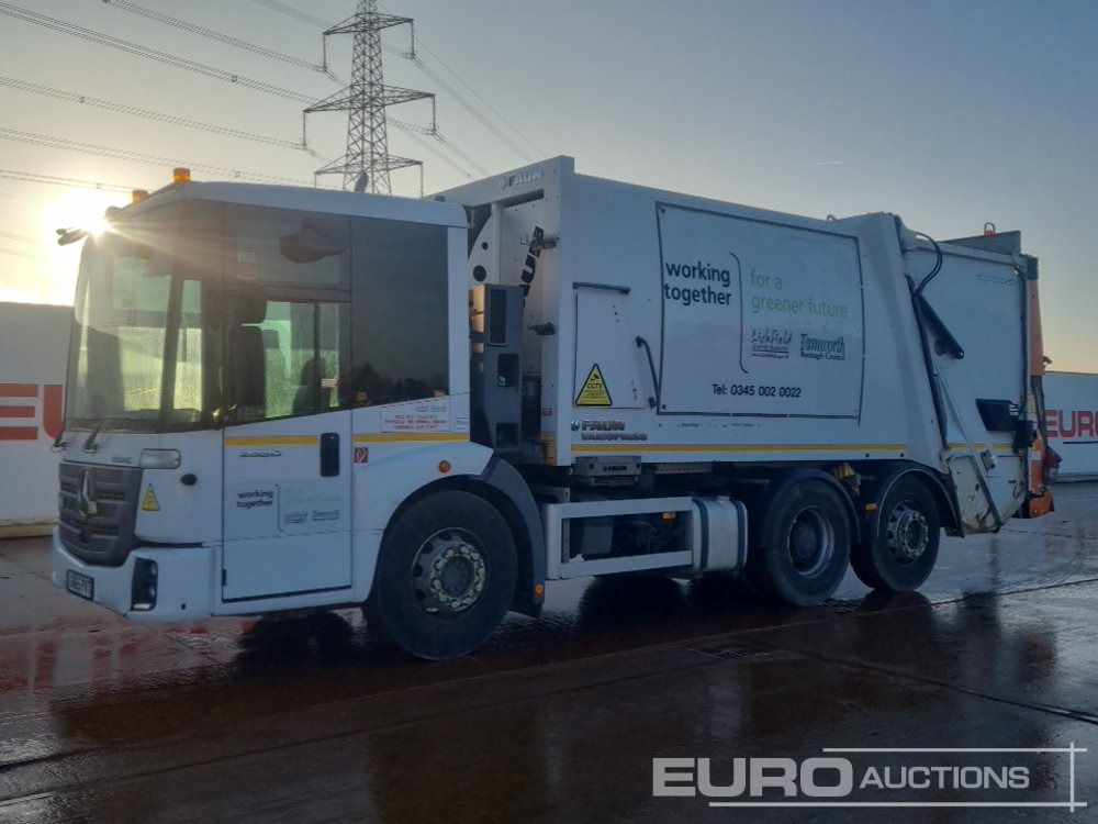 Mercedes 2630 - Camión de basura: foto 1 Mercedes 2630 - Camión de basura: foto 1