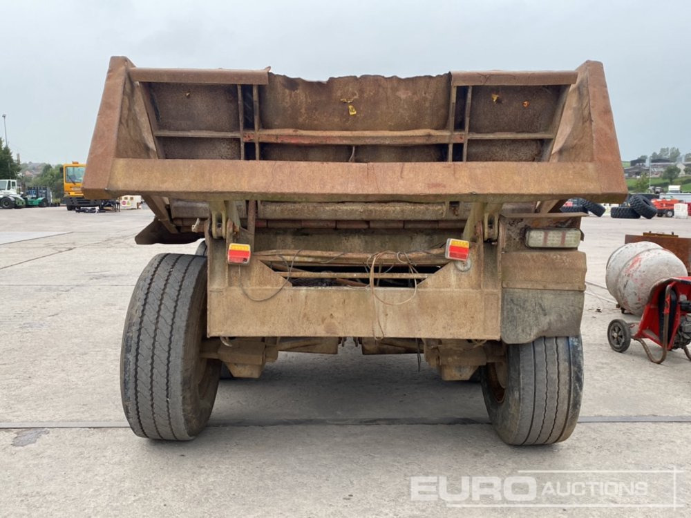 NC 14 Ton Twin Axle Dump Trailer, Sprung Drawbar, Tail Door - Remolque agrícola: foto 4 NC 14 Ton Twin Axle Dump Trailer, Sprung Drawbar, Tail Door - Remolque agrícola: foto 4