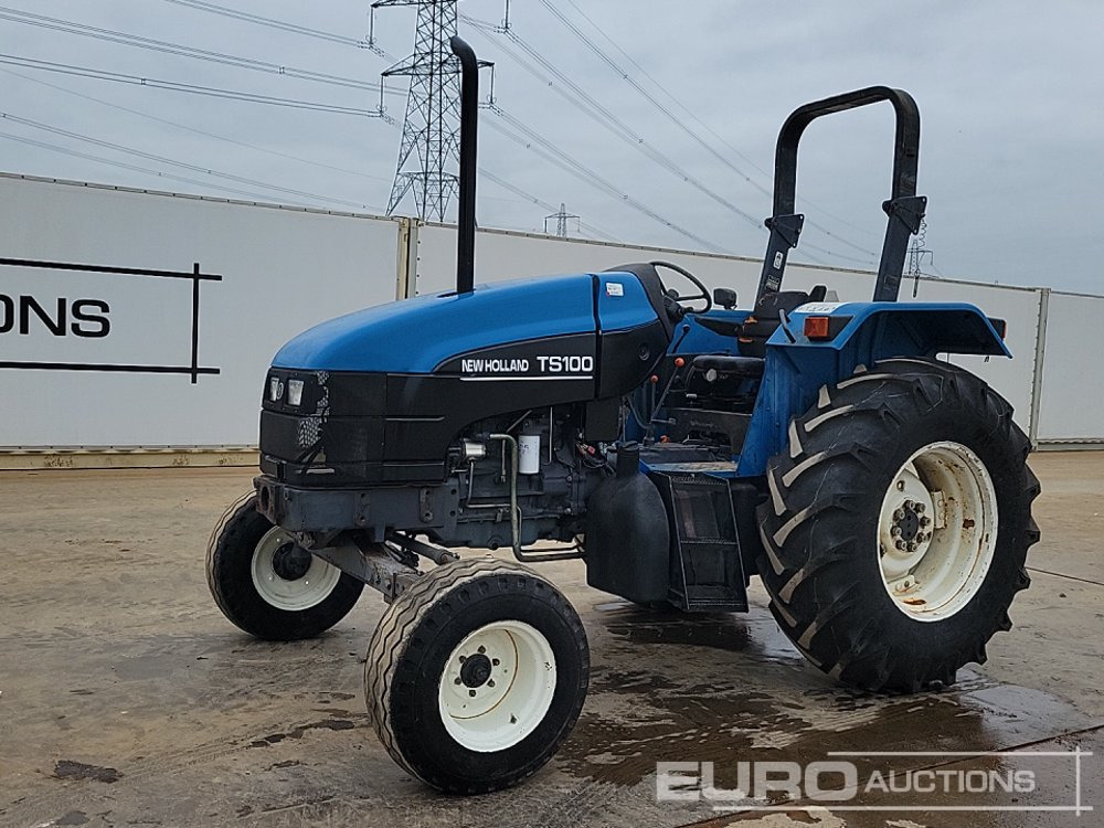 New Holland TS100 - Tractor: foto 1 New Holland TS100 - Tractor: foto 1