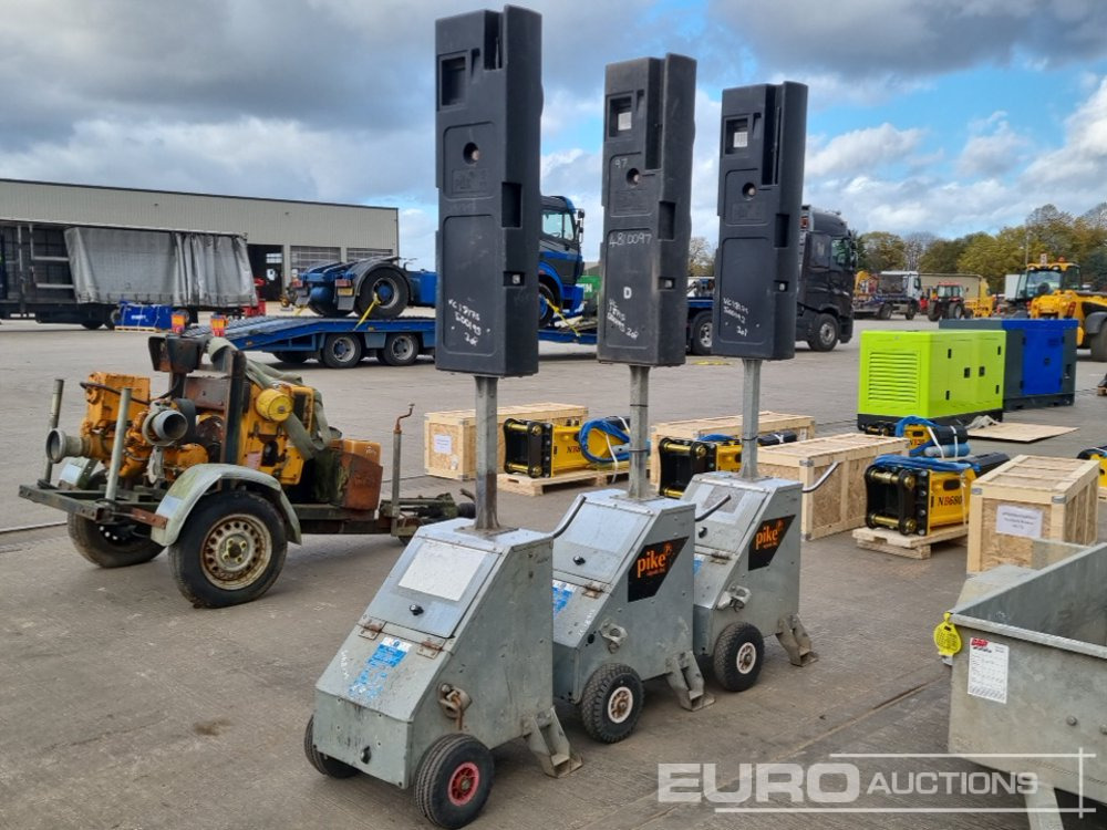 Pike Signals 3 Way Traffic Light System - Remolque porta maquinaria: foto 5 Pike Signals 3 Way Traffic Light System - Remolque porta maquinaria: foto 5