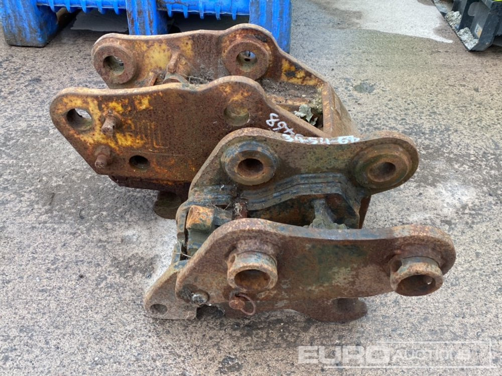 Quick Hitch 45/50mm Pin to suit 4-8 Ton Excavator (2 of) - Acoplamiento rápido: foto 2 Quick Hitch 45/50mm Pin to suit 4-8 Ton Excavator (2 of) - Acoplamiento rápido: foto 2