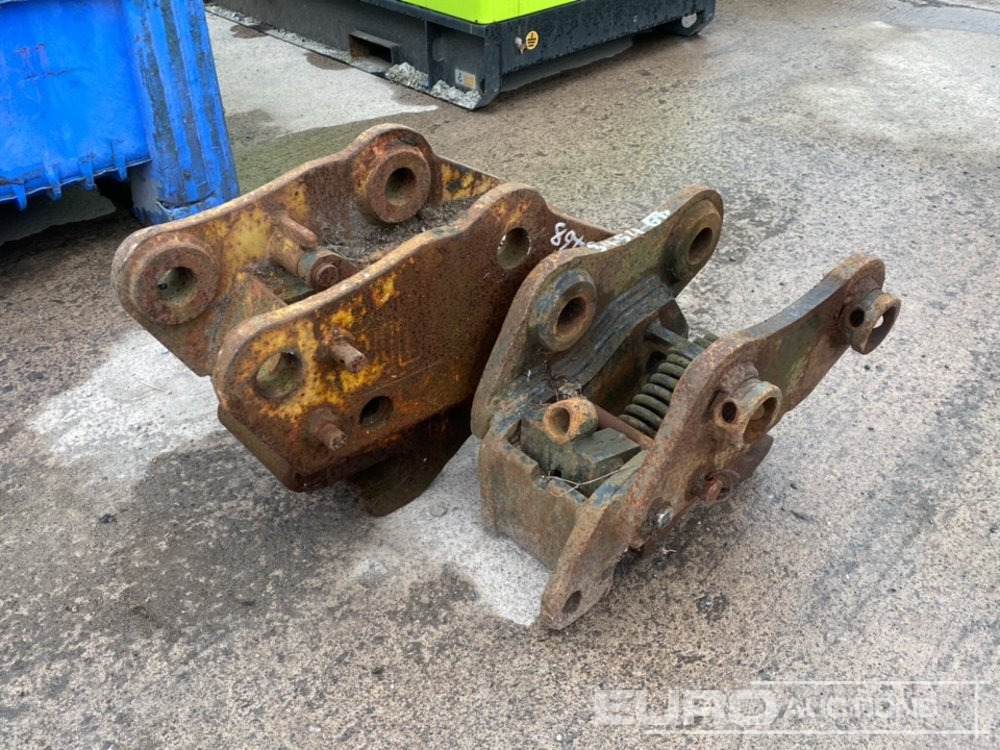 Quick Hitch 45/50mm Pin to suit 4-8 Ton Excavator (2 of) - Acoplamiento rápido: foto 1 Quick Hitch 45/50mm Pin to suit 4-8 Ton Excavator (2 of) - Acoplamiento rápido: foto 1