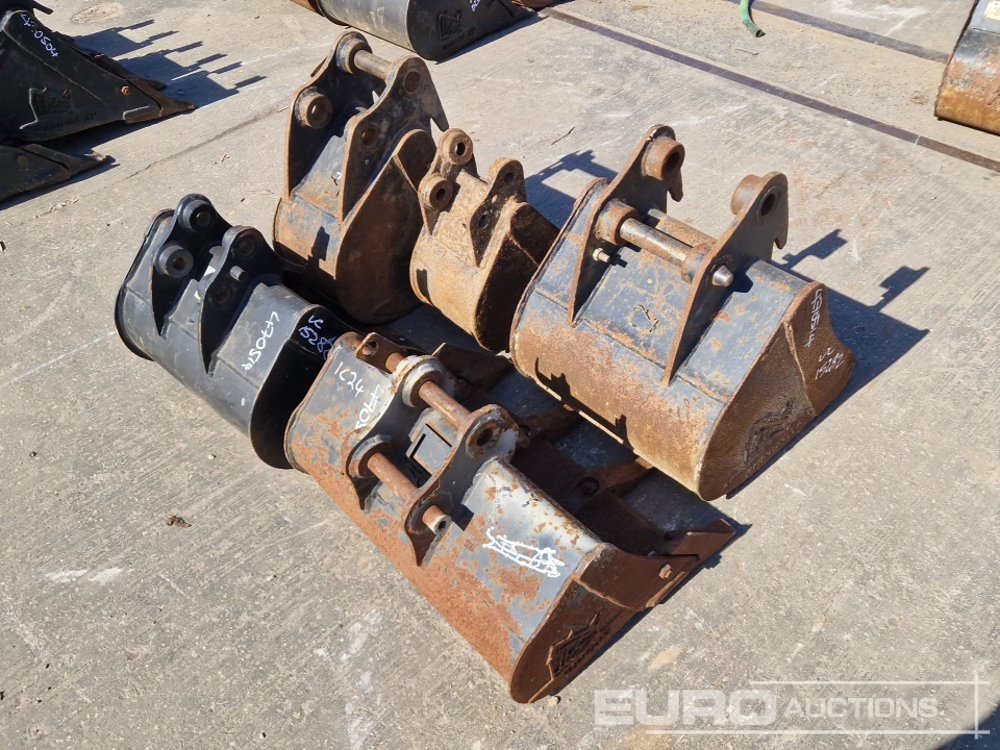 Rhinox 24", 18", 18", 9", 9" Digging Bucket 30-35mm Pin to suit Mini Excavator - Cazo: foto 5 Rhinox 24", 18", 18", 9", 9" Digging Bucket 30-35mm Pin to suit Mini Excavator - Cazo: foto 5