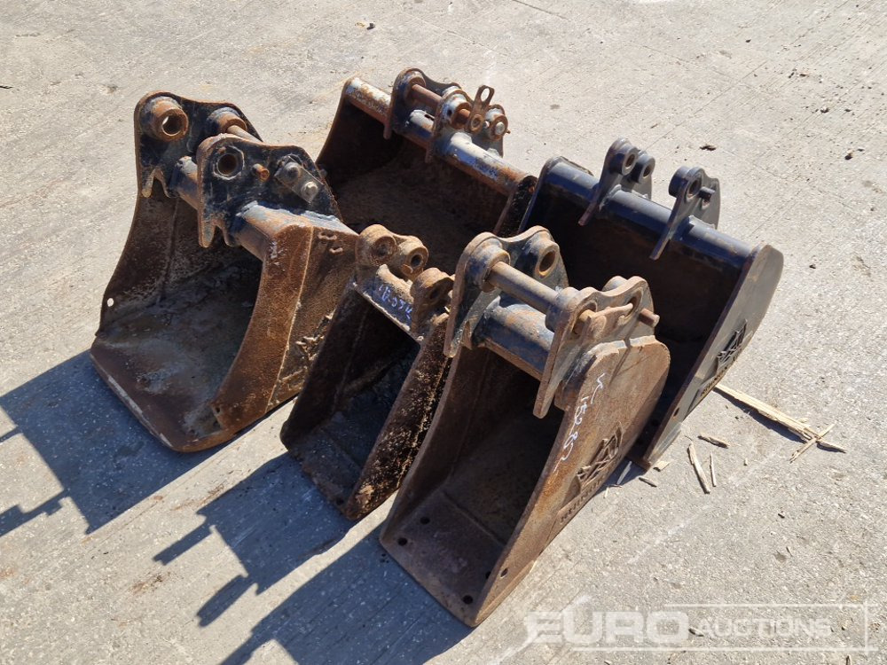 Rhinox 24", 18", 18", 9", 9" Digging Bucket 30-35mm Pin to suit Mini Excavator - Cazo: foto 1 Rhinox 24", 18", 18", 9", 9" Digging Bucket 30-35mm Pin to suit Mini Excavator - Cazo: foto 1
