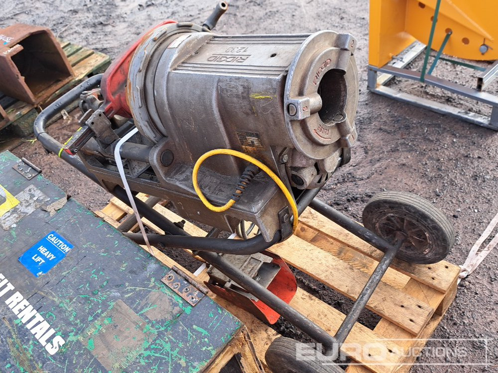 Ridgid 1233 110v Pipe Threading Machine - Equipo de taller: foto 4 Ridgid 1233 110v Pipe Threading Machine - Equipo de taller: foto 4