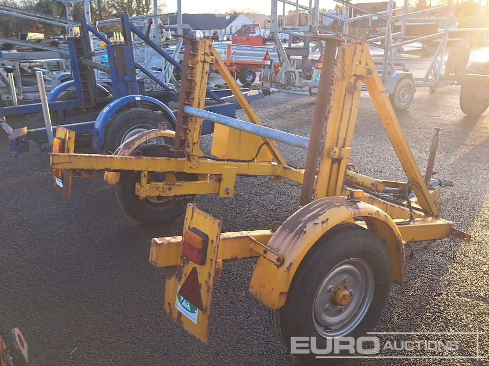 SEB Cable Reel Trailer - Remolque porta maquinaria: foto 3 SEB Cable Reel Trailer - Remolque porta maquinaria: foto 3