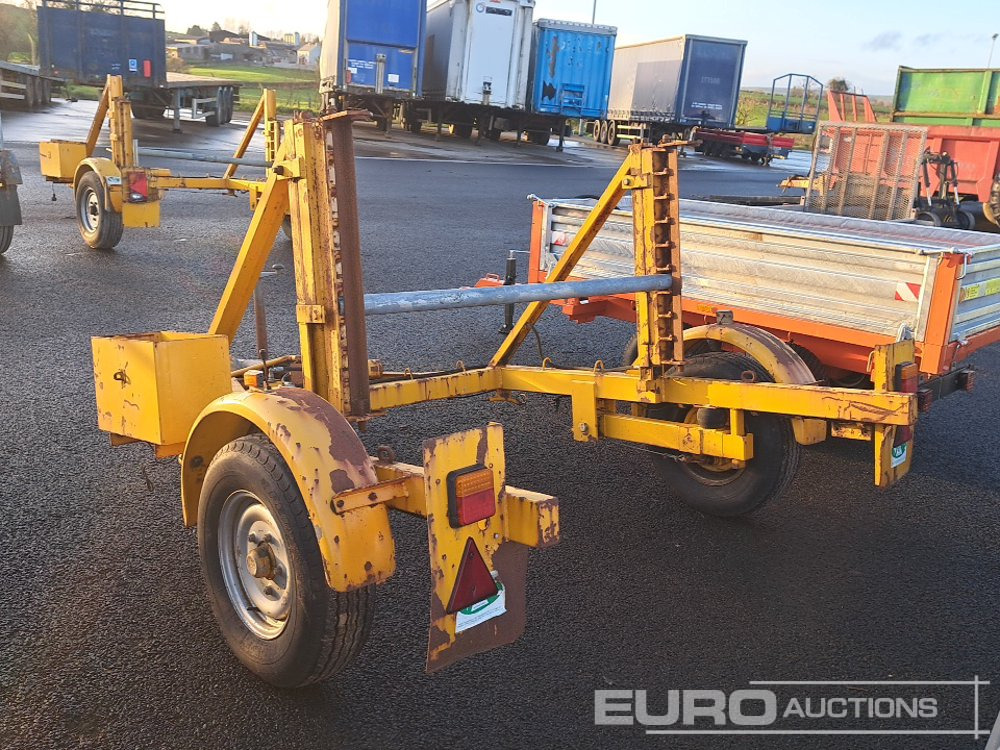 SEB Cable Reel Trailer - Remolque porta maquinaria: foto 2 SEB Cable Reel Trailer - Remolque porta maquinaria: foto 2