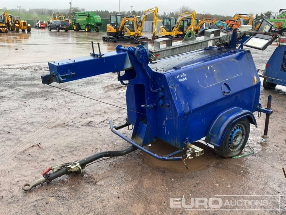 SMC Single Axle LED Lighting Tower, Kubota Engine - Torre de iluminación: foto 1 SMC Single Axle LED Lighting Tower, Kubota Engine - Torre de iluminación: foto 1